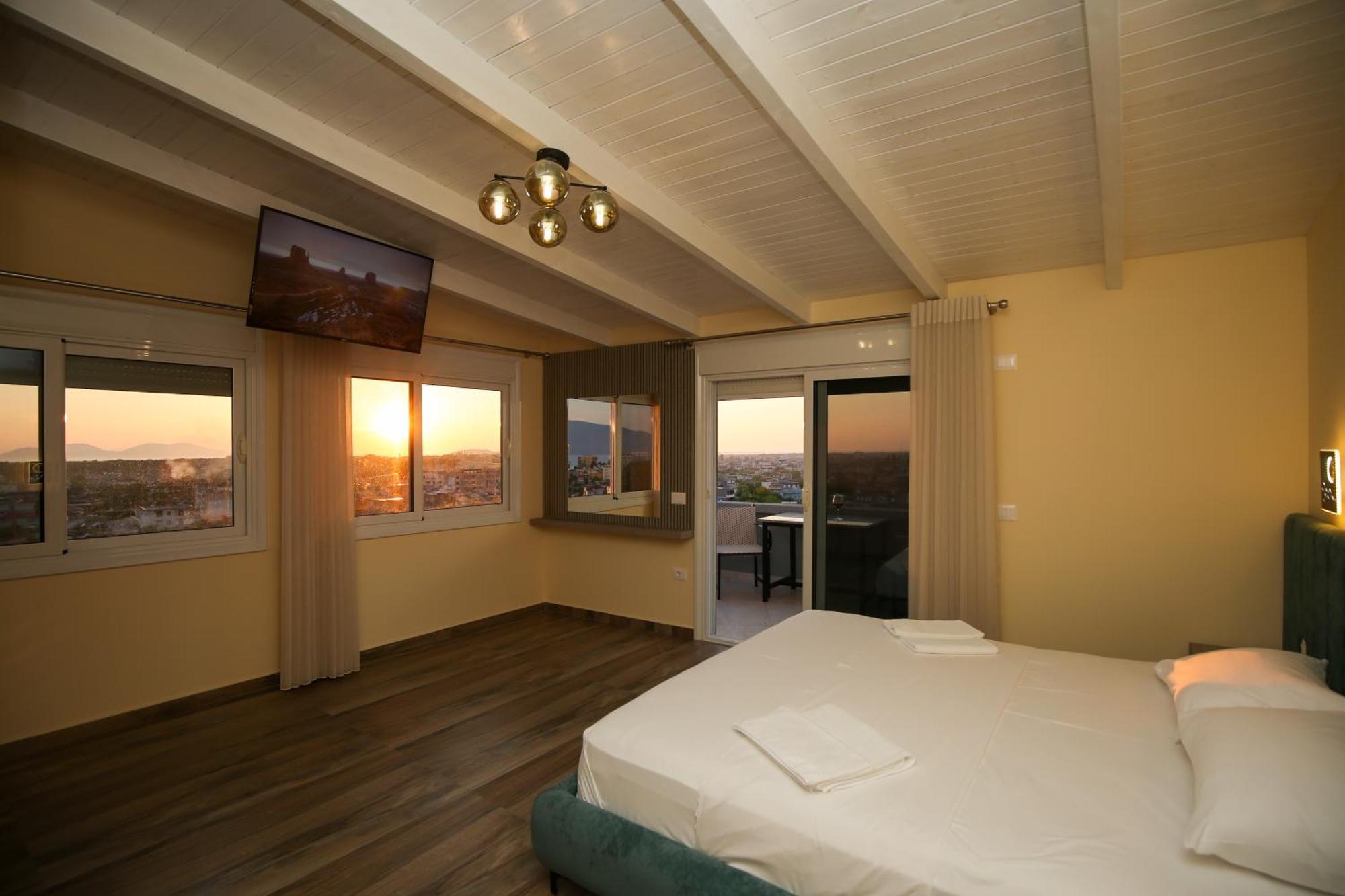 Queen Apartmets Vlorë Habitación foto